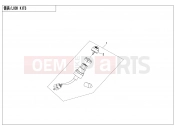 CFMOTO 2019 SSV ZFORCE 1000 (CF1000UTR-2) LOCK KIT(STANDARD) - F01-A