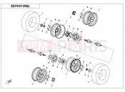 CFMOTO 2019 SSV ZFORCE 1000 (CF1000UTR-2) FRONT WHEEL - F07