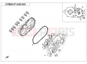CFMOTO 2019 SSV ZFORCE 1000 (CF1000UTR-2) CVT CASE ASSY - E01-3-V2