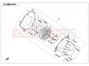 CFMOTO 2019 SSV ZFORCE 1000 (CF1000UTR-2) FAN ASSY - E18
