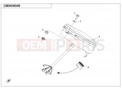 CFMOTO 2020 SSV ZFORCE 1000 (CF1000UTR-2) DASHBOARD - F17