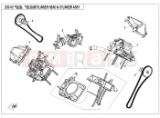 CFMOTO 2020 SSV ZFORCE 1000 (CF1000UTR-2) CYLINDER HEAD @^ CYLINDER ASSY - E02-V2