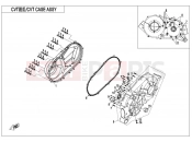 CFMOTO ZFORCE 1000 (CF1000UTR-2) CVT CASE ASSY
