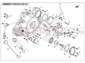 CFMOTO ZFORCE 1000 (CF1000UTR-2) LEFT CRANKCASE COVER ASSY.