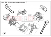 CFMOTO ZFORCE 1000 (CF1000UTR-2) CYLINDER HEAD & CYLINDER ASSY