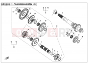 CFMOTO ZFORCE 1000 (CF1000UTR-2) TRANSMISSION SYSTEM(1)