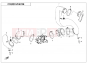 CFMOTO ZFORCE 1000 (CF1000UTR-2) CVT AIR PIPE