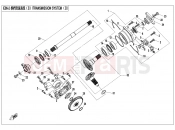 CFMOTO ZFORCE 1000 (CF1000UTR-2) TRANSMISSION SYSTEM(2) - E06-2-V3