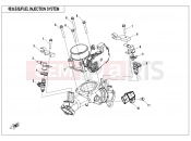 CFMOTO 2020 SSV ZFORCE 1000 (CF1000UTR-B) FUEL INJECTION SYSTEM - F15-3