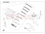 CFMOTO 2020 SSV ZFORCE 1000 (CF1000UTR-B) TOOLS - F20