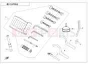 CFMOTO 2020 SSV ZFORCE 1000 (CF1000UTR-B) TOOLS - F20-V2