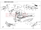 CFMOTO ZFORCE 1000 (CF1000UTR-B) FRONT PLASTIC - F04-2-V2