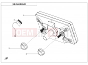 CFMOTO ZFORCE 1000 (CF1000UTR-B) DASHBOARD - F17