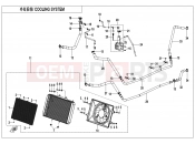 CFMOTO ZFORCE 1000 (CF1000UTR-B) COOLING SYSTEM - F18-V1