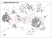 CFMOTO ZFORCE 1000 (CF1000UTR-B) CYLINDER HEAD NO.1 ASSY - E02-2-V2