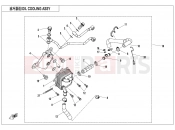 CFMOTO ZFORCE 1000 (CF1000UTR-B) OIL COOLING SYSTEM - E07-2-V1