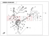 CFMOTO ZFORCE 1000 (CF1000UTR-B) OIL COOLING SYSTEM - E07-2-V2