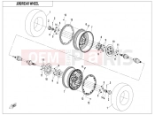 CFMOTO ZFORCE 1000 (CF1000UTR-C) REAR WHEEL - F11