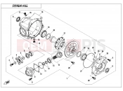 CFMOTO ZFORCE 1000 (CF1000UTR-C) REAR AXLE(WITHOUT DIFFERENTIAL) - F33-B-V2