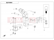 CFMOTO ZFORCE 1000 (CF1000UTR-C) TOWBAR(BOLT CONNECTION) - F40