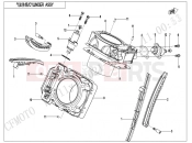CFMOTO ZFORCE 1000 (CF1000UTR-C) CYLINDER ASSY - E02-3