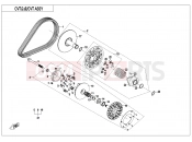 CFMOTO ZFORCE 1000 (CF1000UTR-C) CVT ASSY - E05-V2
