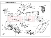 CFMOTO ZFORCE 1000 (CF1000UTR-C) REAR PLASTICS - F04-7