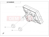 CFMOTO ZFORCE 1000 (CF1000UTR-C) DASHBOARD - F17