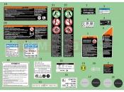 CFMOTO ZFORCE 1000 (CF1000UTR-C) WARNING LABEL(Turkey) - F19-2-B