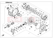 CFMOTO ZFORCE 1000 (CF1000UTR-C) REAR AXLE(AUTOMATIC LOCK DIFFERENTIAL ) - F33-A-V2
