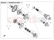 CFMOTO ZFORCE 1000 (CF1000UTR-C) TRANSMISSION SYSTEM(1) - E06-1-V3