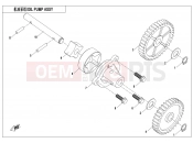 CFMOTO ZFORCE 1000 (CF1000UTR-C) OIL PUMP ASSY - E07-1