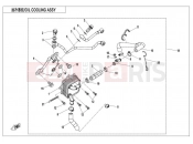 CFMOTO ZFORCE 1000 (CF1000UTR-C) OIL COOLING SYSTEM - E07-2