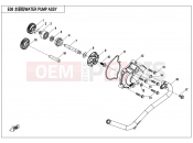 CFMOTO ZFORCE 1000 (CF1000UTR-C) WATER PUMP ASSY. - E08