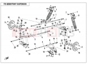 CFMOTO ZFORCE 500 (CF500US) FRONT SUSPENSION - F05