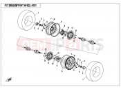 CFMOTO ZFORCE 500 (CF500US) FRONT WHEEL ASSY - F07