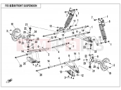 CFMOTO ZFORCE 500 (CF500US) FRONT SUSPENSION - F05