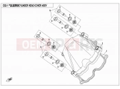 CFMOTO ZFORCE 500 (CF500US) CYLINDER HEAD COVER ASSY - E02-1