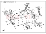 CFMOTO ZFORCE 500 (CF500US) FRONT SUSPENSION(2017) - F05-A