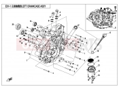 CFMOTO ZFORCE 500 (CF500US) LEFT CRANKCASE ASSY. - E01-1