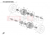 CFMOTO ZFORCE 500 (CF500US) FRONT WHEEL ASSY(2018) - F07-B
