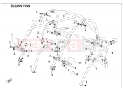CFMOTO ZFORCE 500 (CF500US) CAB FRAME(NA) - F23-B