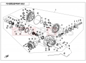 CFMOTO ZFORCE 500 (CF500US) FRONT AXLE - F29-A
