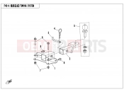 CFMOTO ZFORCE 500 (CF500US) TOWING SYSTEM(SPLIT-TYPE) - F40-A