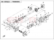 CFMOTO ZFORCE 500 (CF500US-EX) TRANSMISSION SYSTEM(â¡) - E06-2