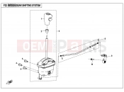 CFMOTO ZFORCE 500 (CF500US-EX) GEAR SHIFTING SYSTEM - F32