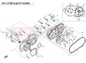 CFMOTO ZFORCE 500 (CF500US-EX) CVT HOUSE - E01-3