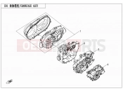 CFMOTO 2018 SSV ZFORCE 500 (CF500US-EX) CRANKCASE ASSY. - E01