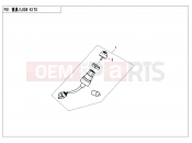 CFMOTO 2019 SSV ZFORCE 500 (CF500US-EX) LOCK KITS - F01