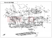 CFMOTO 2019 SSV ZFORCE 500 (CF500US-EX) FRAME - F03-A-V3